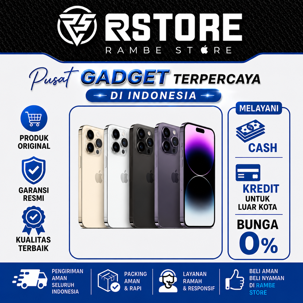 iPhone 14 PRO NEW GARANSI INDONESIA  